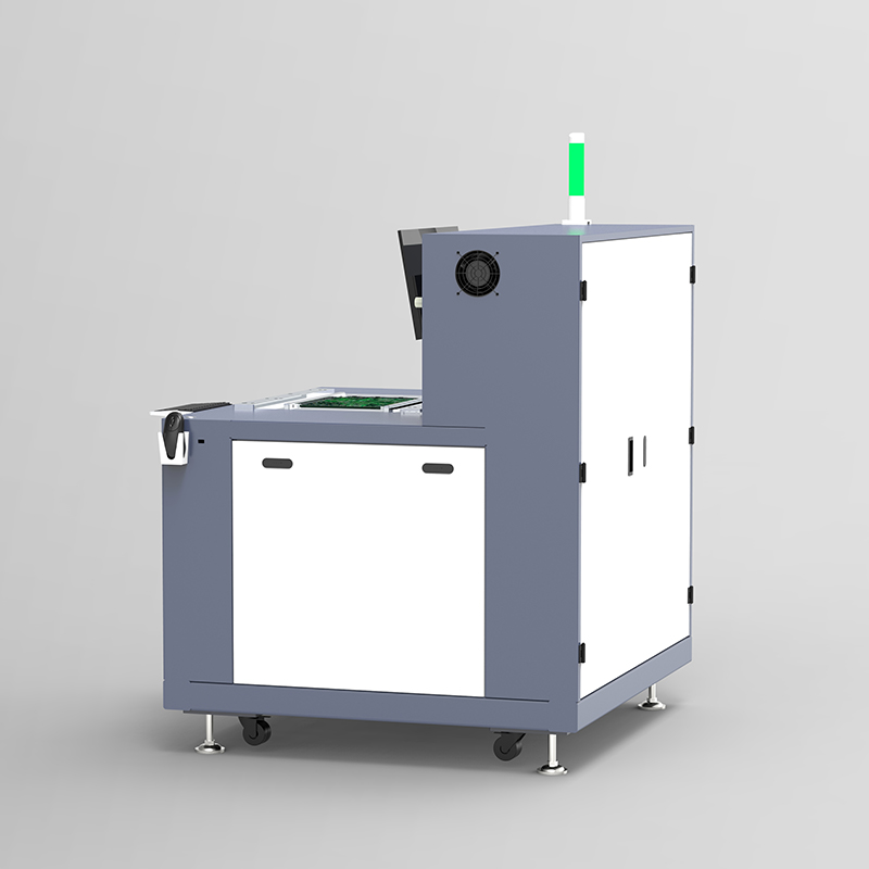 Automotive selective soldering machine processing complex mixed-technology printed circuit boards