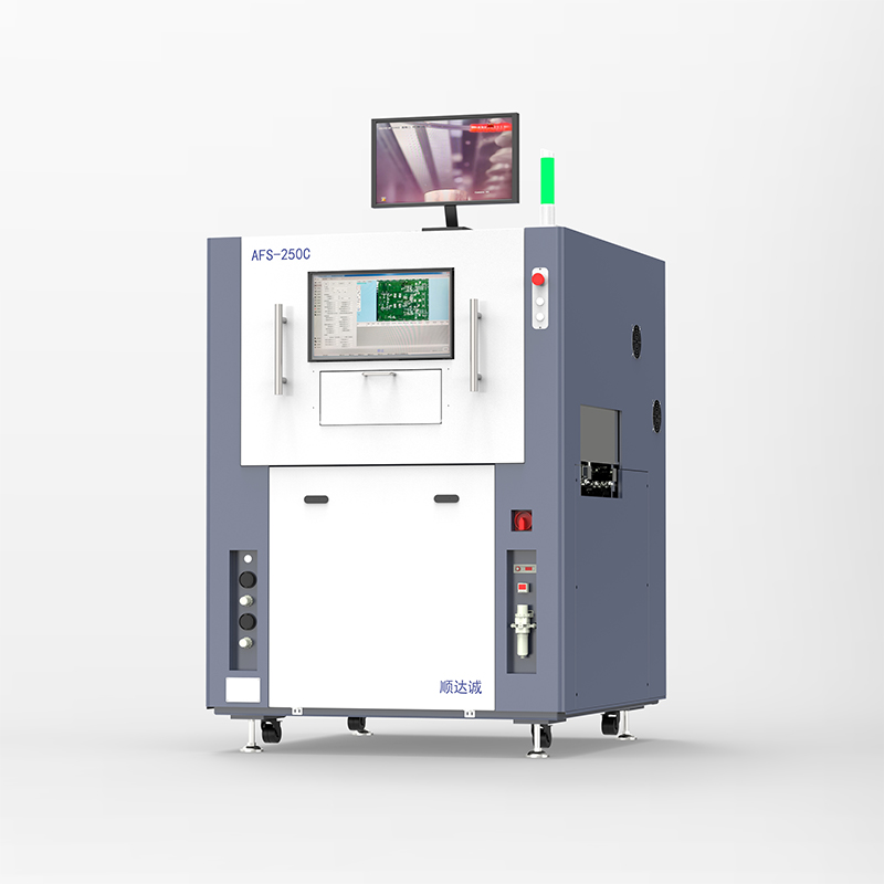 Compact inline selective soldering equipment in a modern PCB assembly facility
