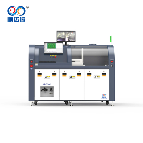 High-efficiency Three-Station Inline Automated Selective Wave Soldering Machine